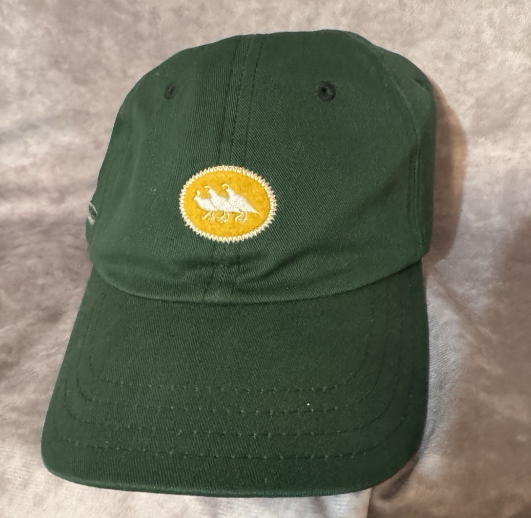 Carmel  CA Bobwhite Quail  Golf Baseball Adjustable Strap Cap Hat  Pukka