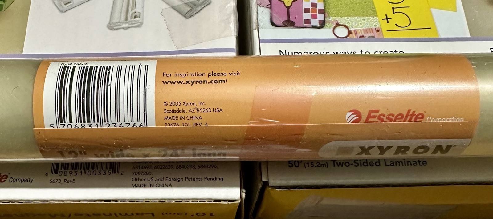 Xyron 900 Creative Station 50’ Two Sided Laminator 9”, 2 Refill Cartridges, Etc