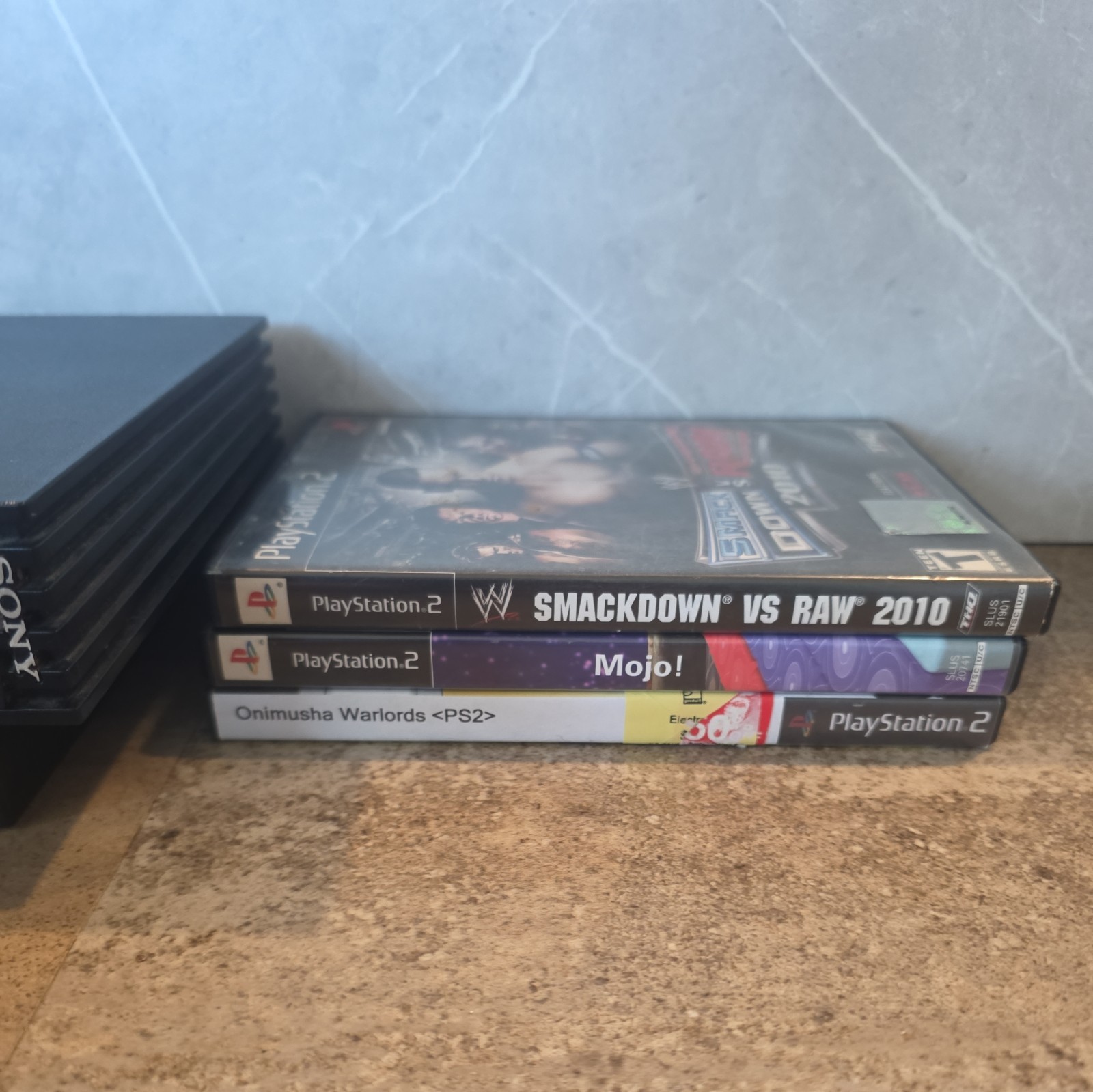 Sony PlayStation PS2 Fat Console Bundle With 12 Games TESTED WORKING