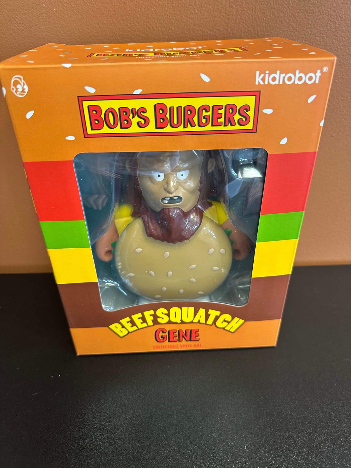 KIDROBOT Bob's Burgers Beefsquatch 7" Art Figure