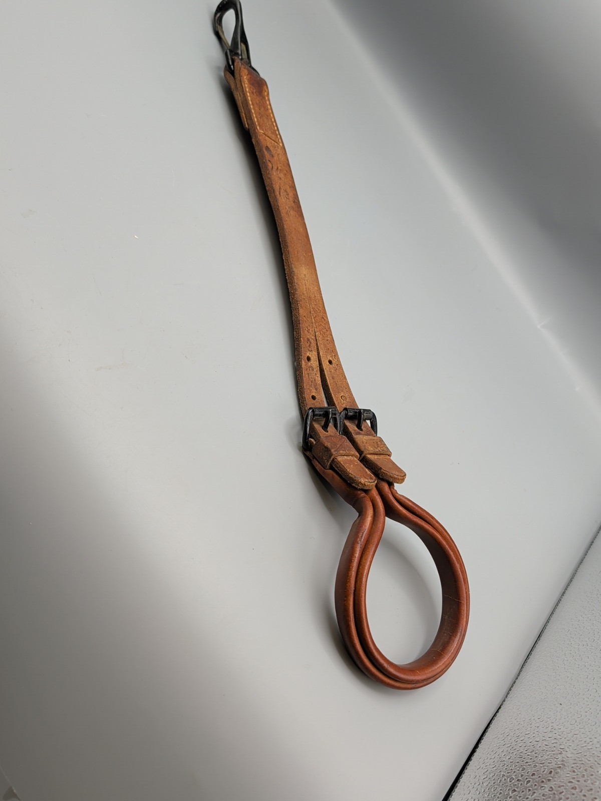 Saddle Brown Leather Crupper For Pony Horse Mule Donkey