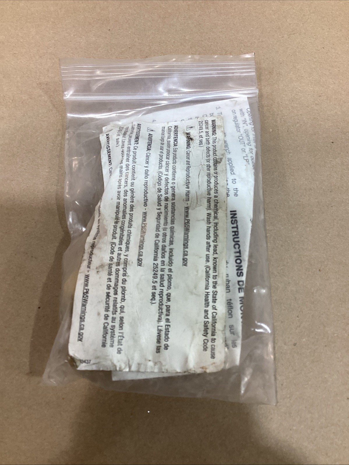 HARRIS ADAPTER KIT CGA580 1/4NPTFx1/2NPTM