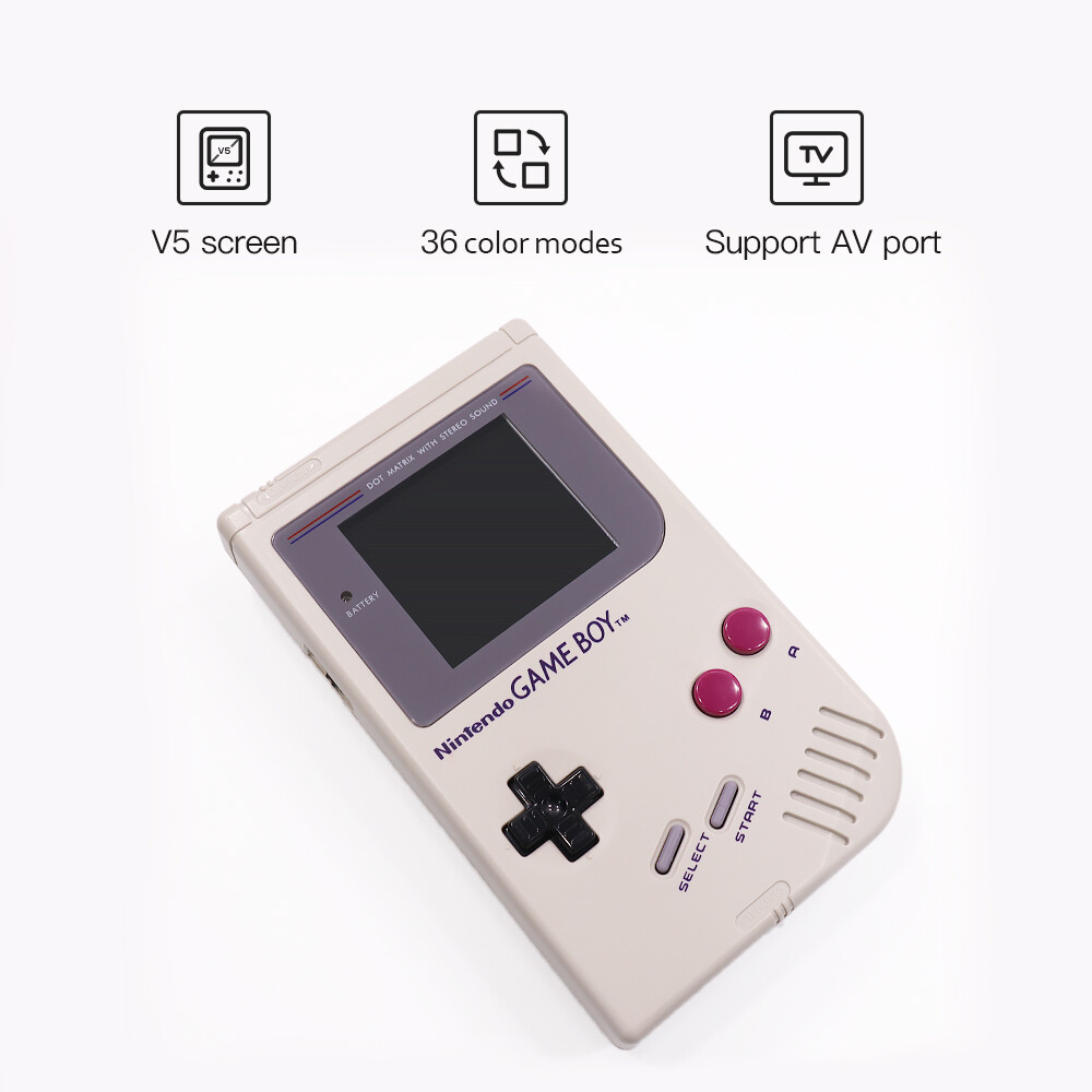 Full Size V5 TV Version OSD Menu Modern IPS Backlight LCD For Game Boy DMG GB