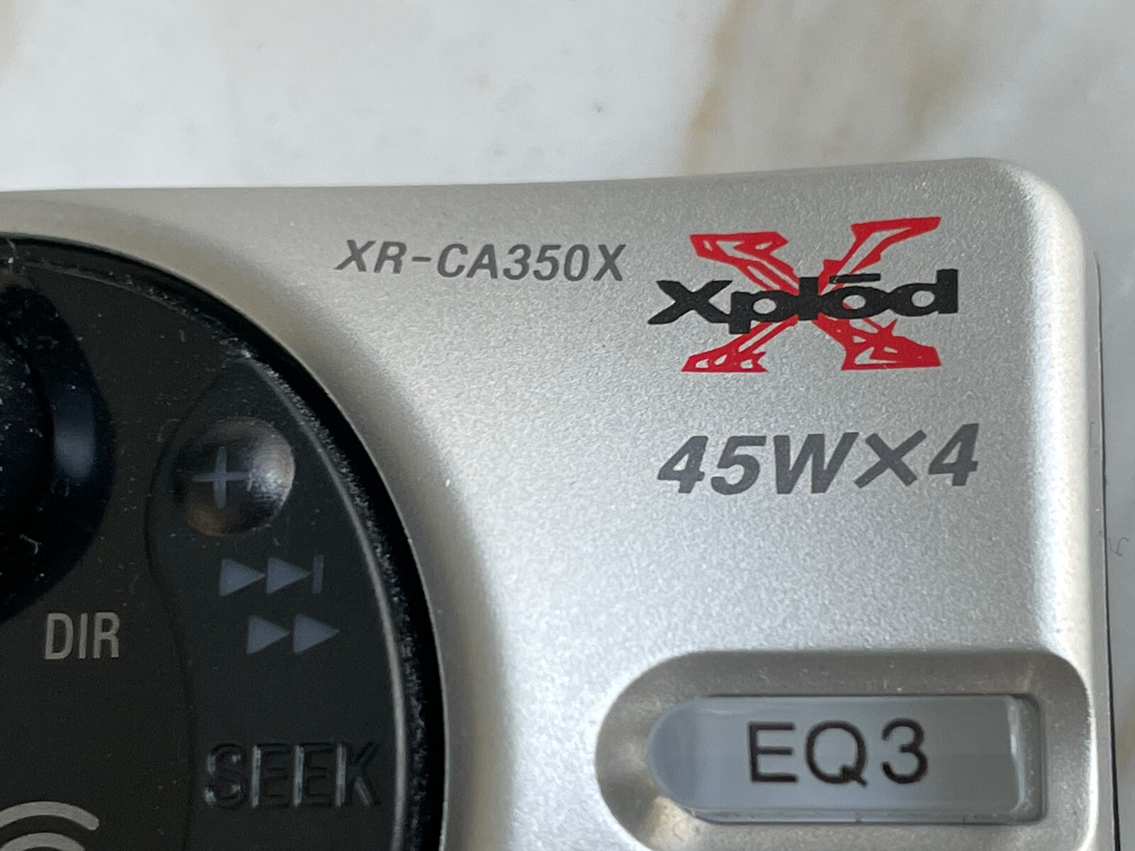 SONY XR-CA350X CAR STEREO CASSETTE SONY XR-CA350X STEREO ONLY FACEPLATE OEM🟠