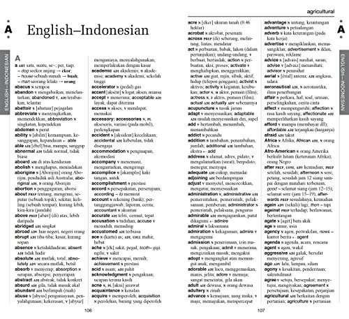 Periplus Pocket Indonesian Dictionary: Revised and Expanded (Over 12,000 Entries