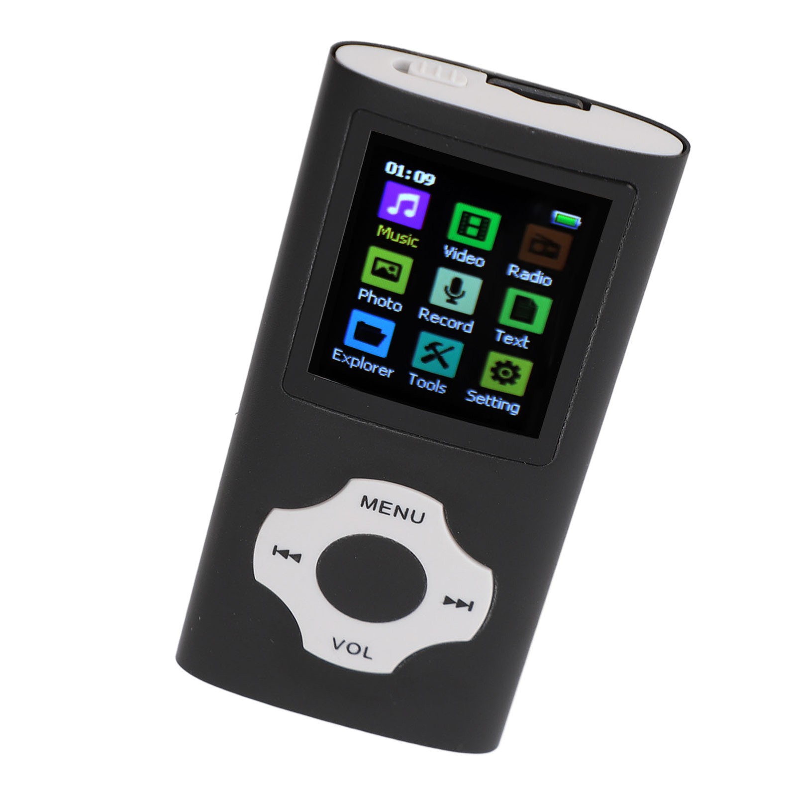 MP3 Player HiFi Lossless Rechargeable 1.8in TFT Screen Portable Music Playe OEZL