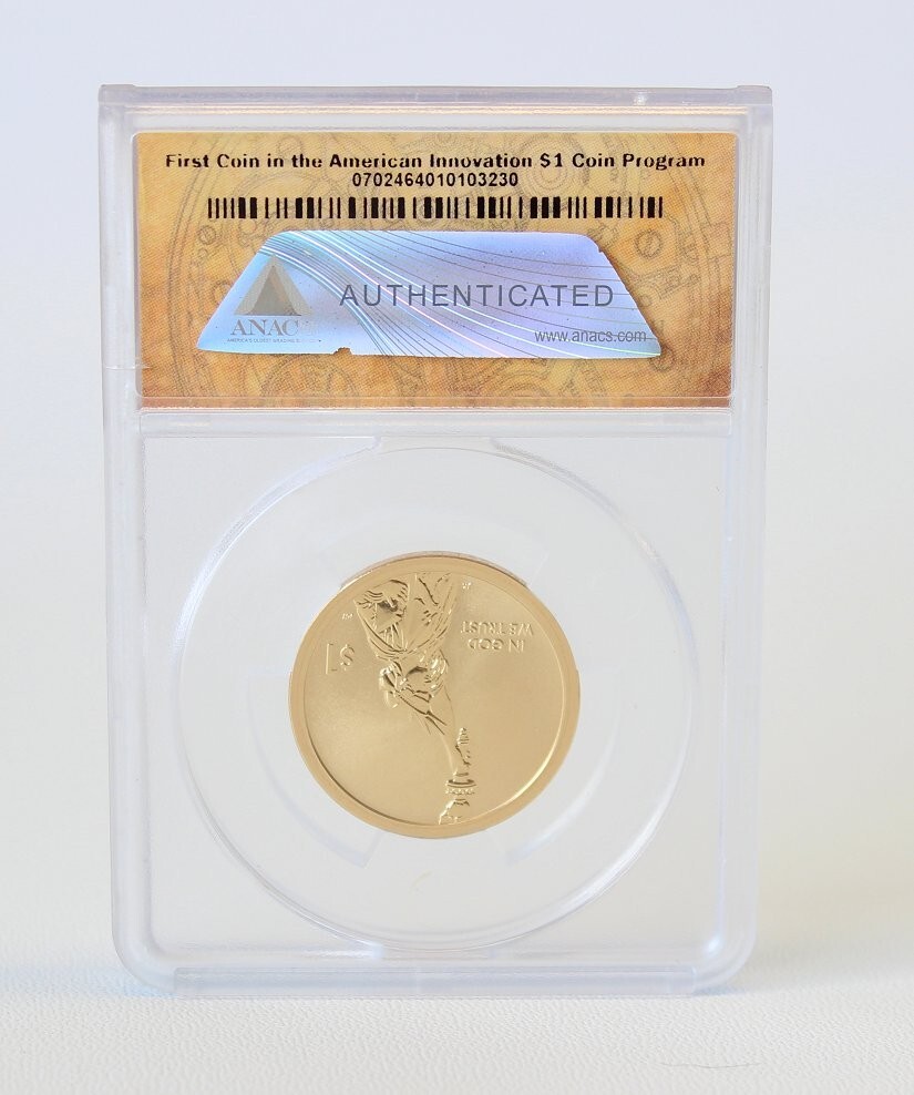 2018 S ANACS RP70 DCAM American Innovation 1st/First Day of Issue w/Toning