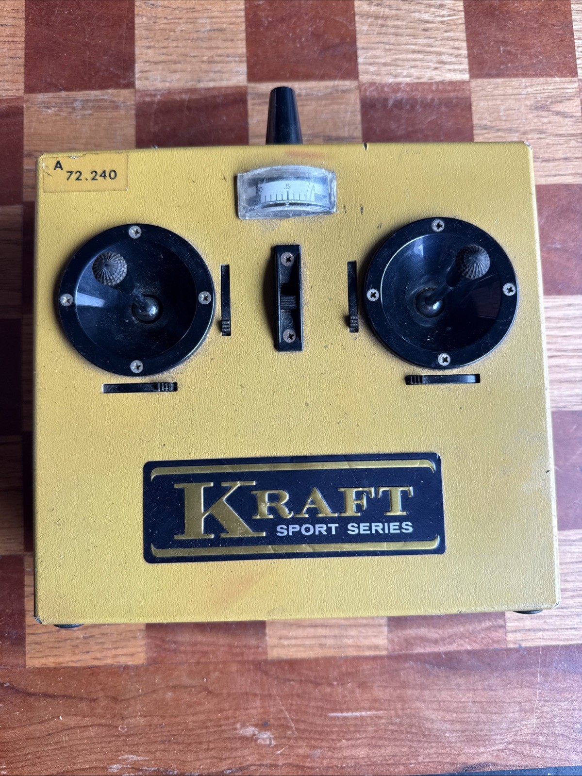 Vintage RC Kraft Transmitter Series Seventy-Five RC Radio Controller Dual Stick