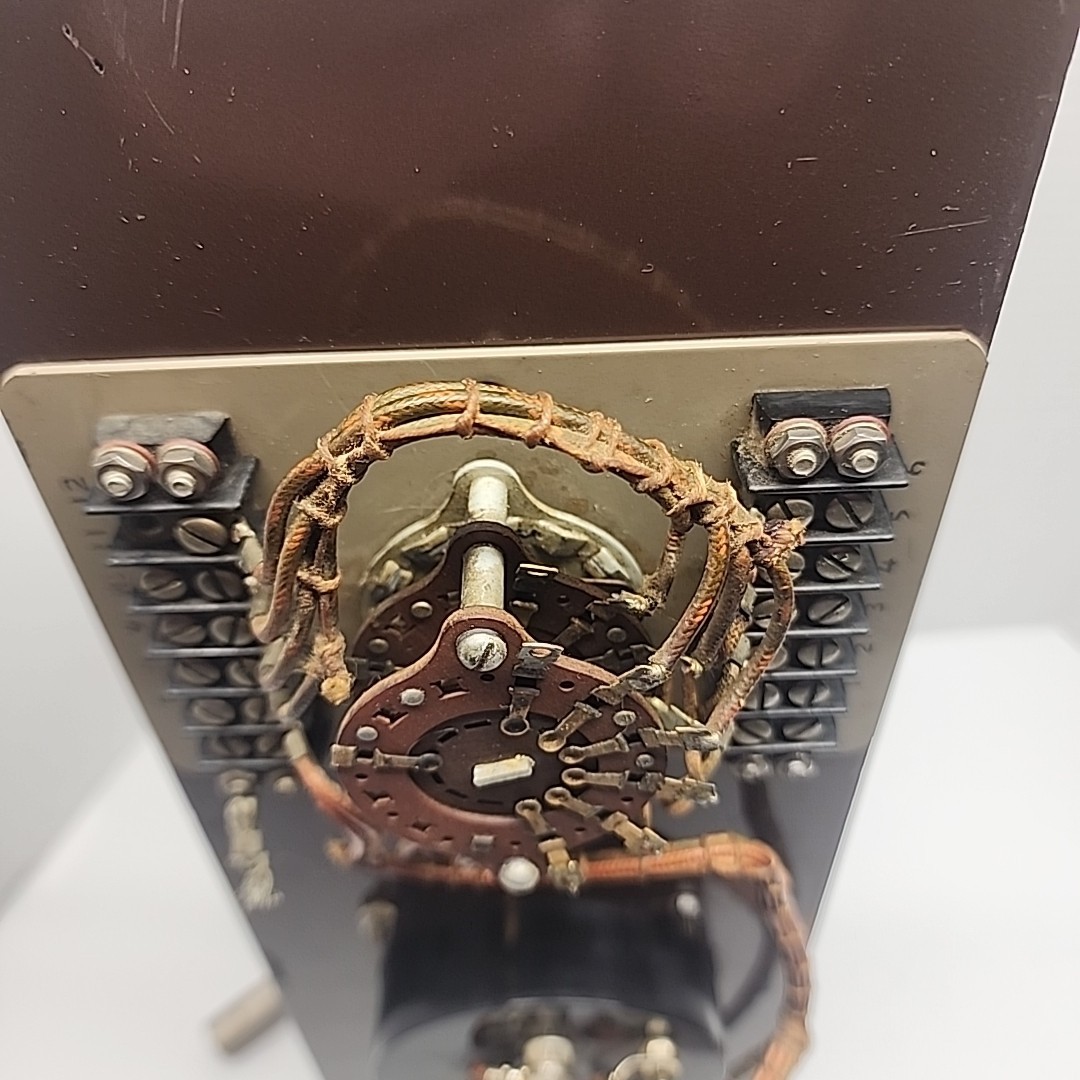 Western Electric VU Meter Rack Mount With Attenuator And Line Switch-Raytheon