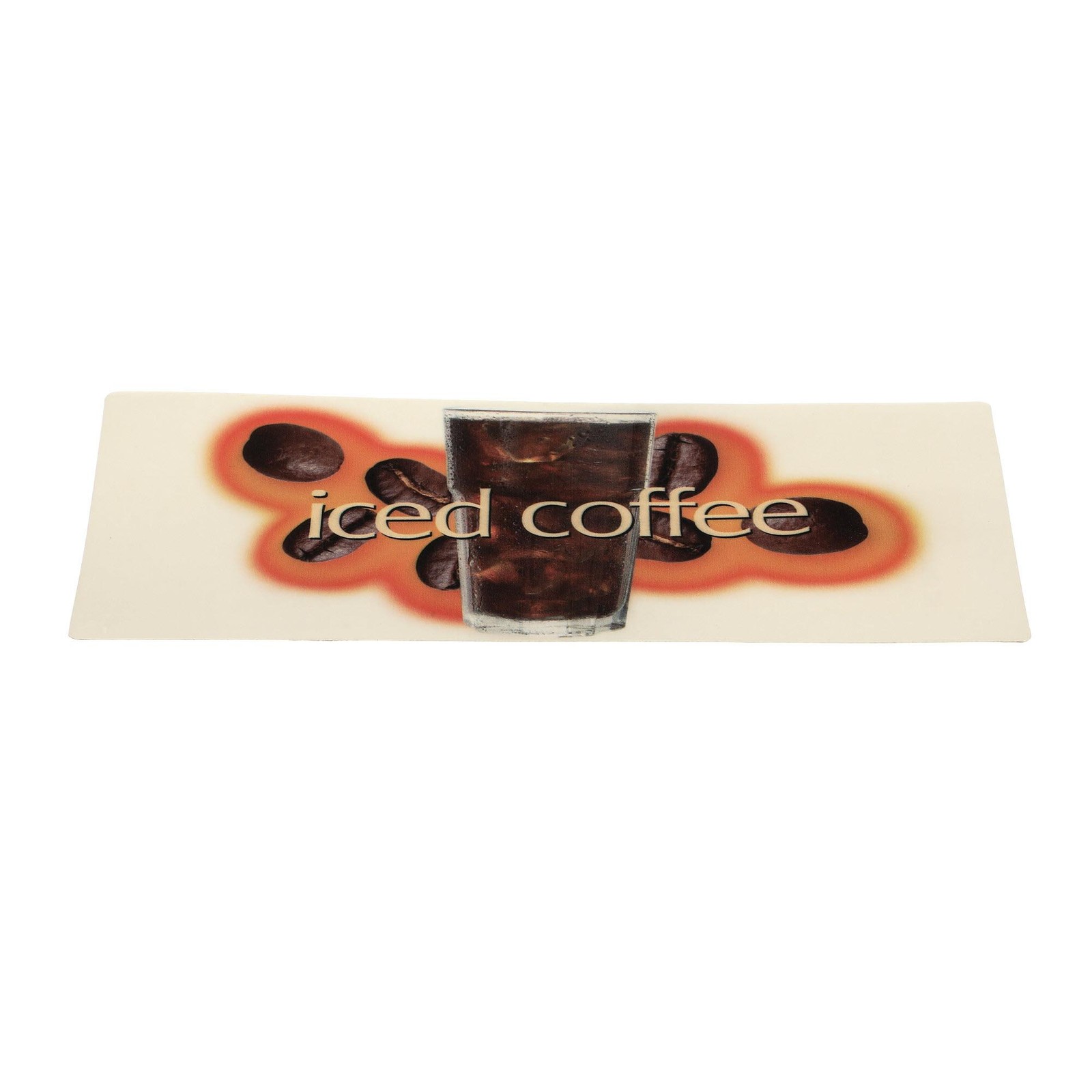 Wilbur Curtis Label, Front Tcoc Iced Coffee WC-38472 - Genuine OEM Replacement