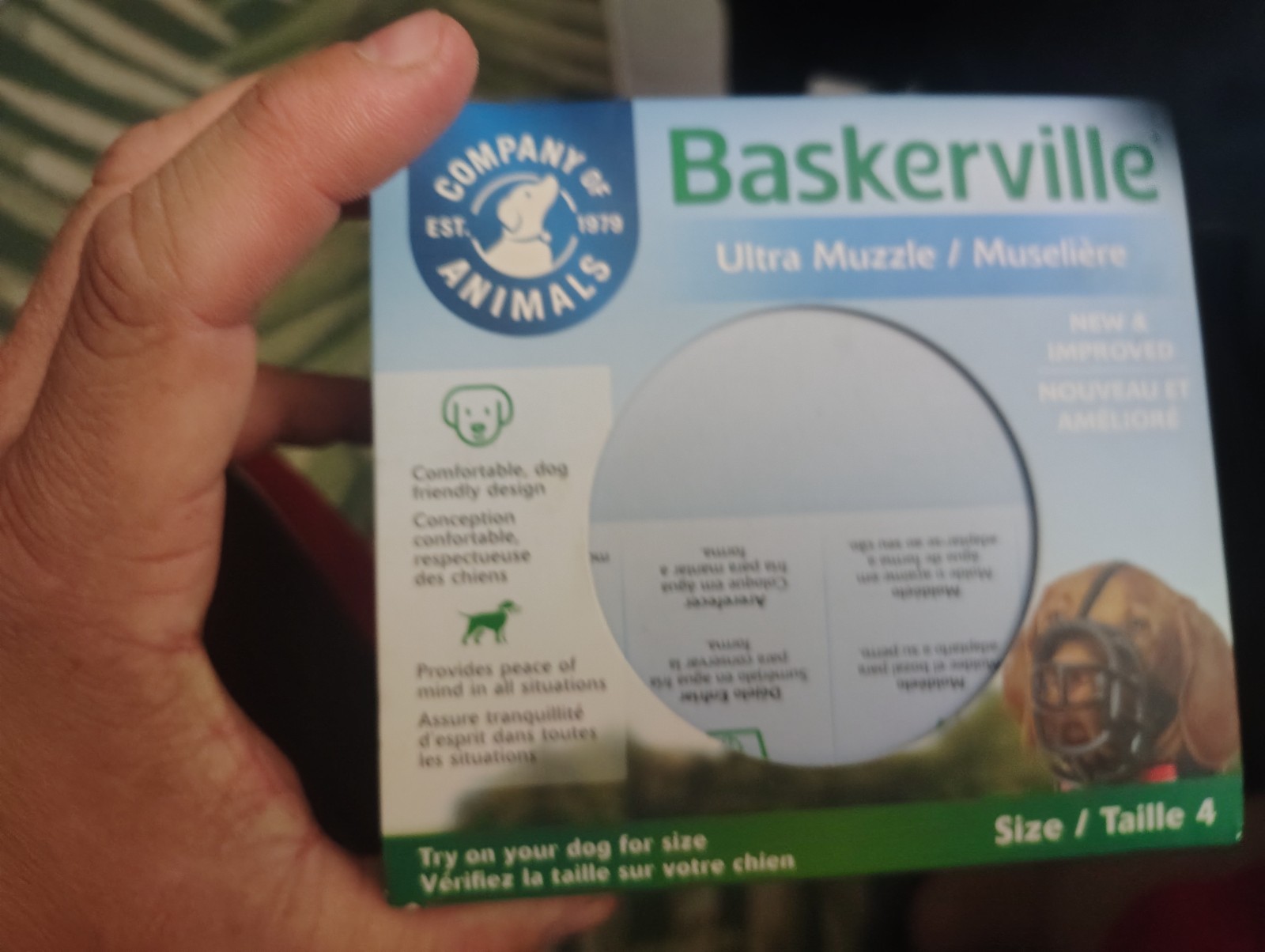 baskerville ultra muzzle size 4
