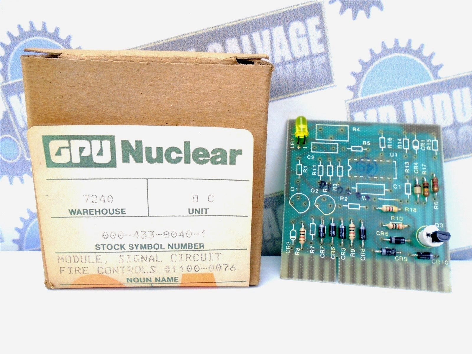 SIGNAL CIRCUIT MODULE - 1100-0076 - Fire Controls - REV. A - (NEW in BOX)