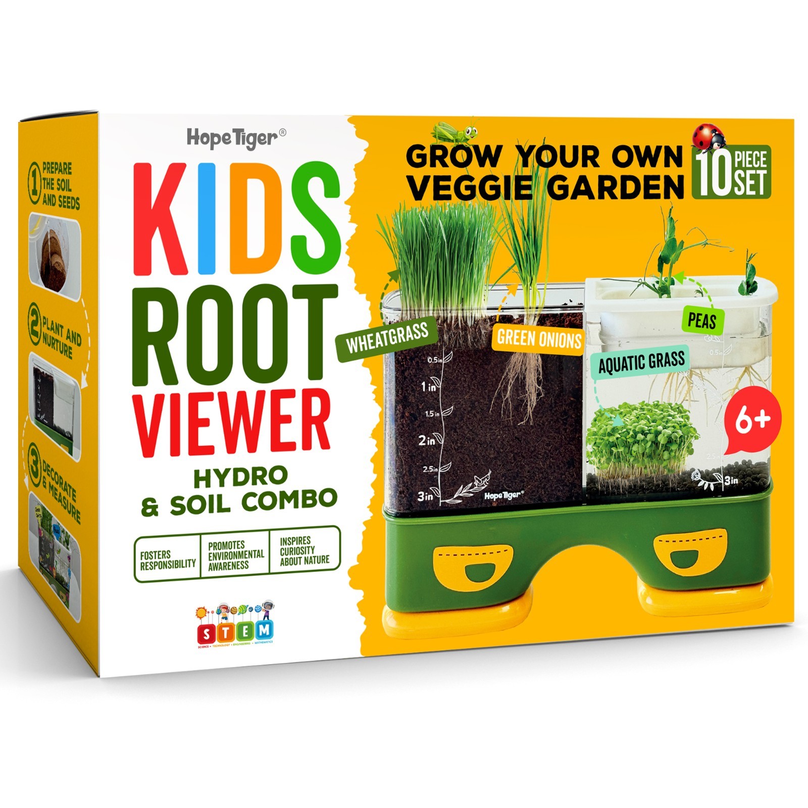 Gardening Root Viewer for Kids - Planting Kits with Seeds