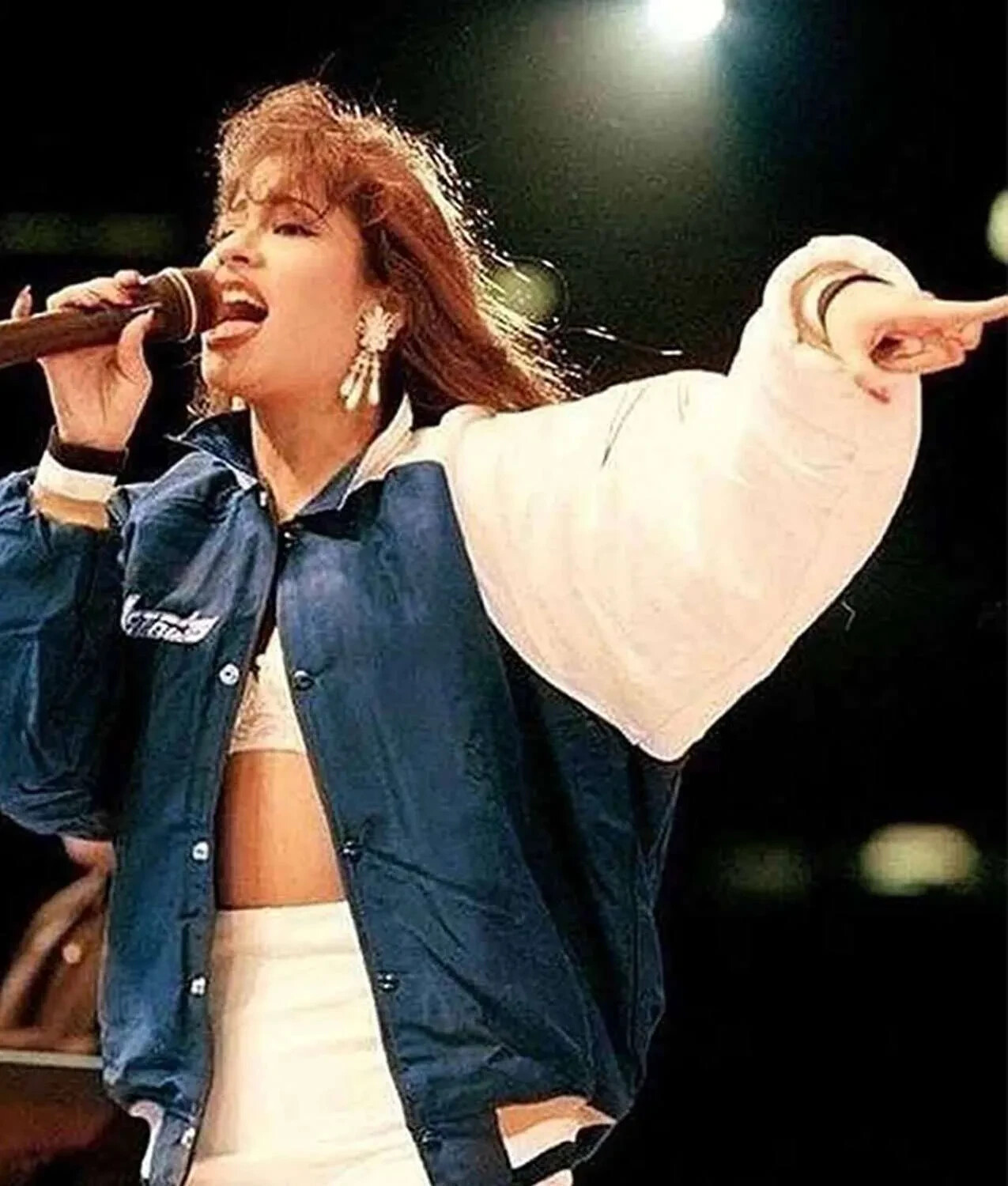 Selena Houston Astros 1994 Bomber Jacket with FREE SHIPPING