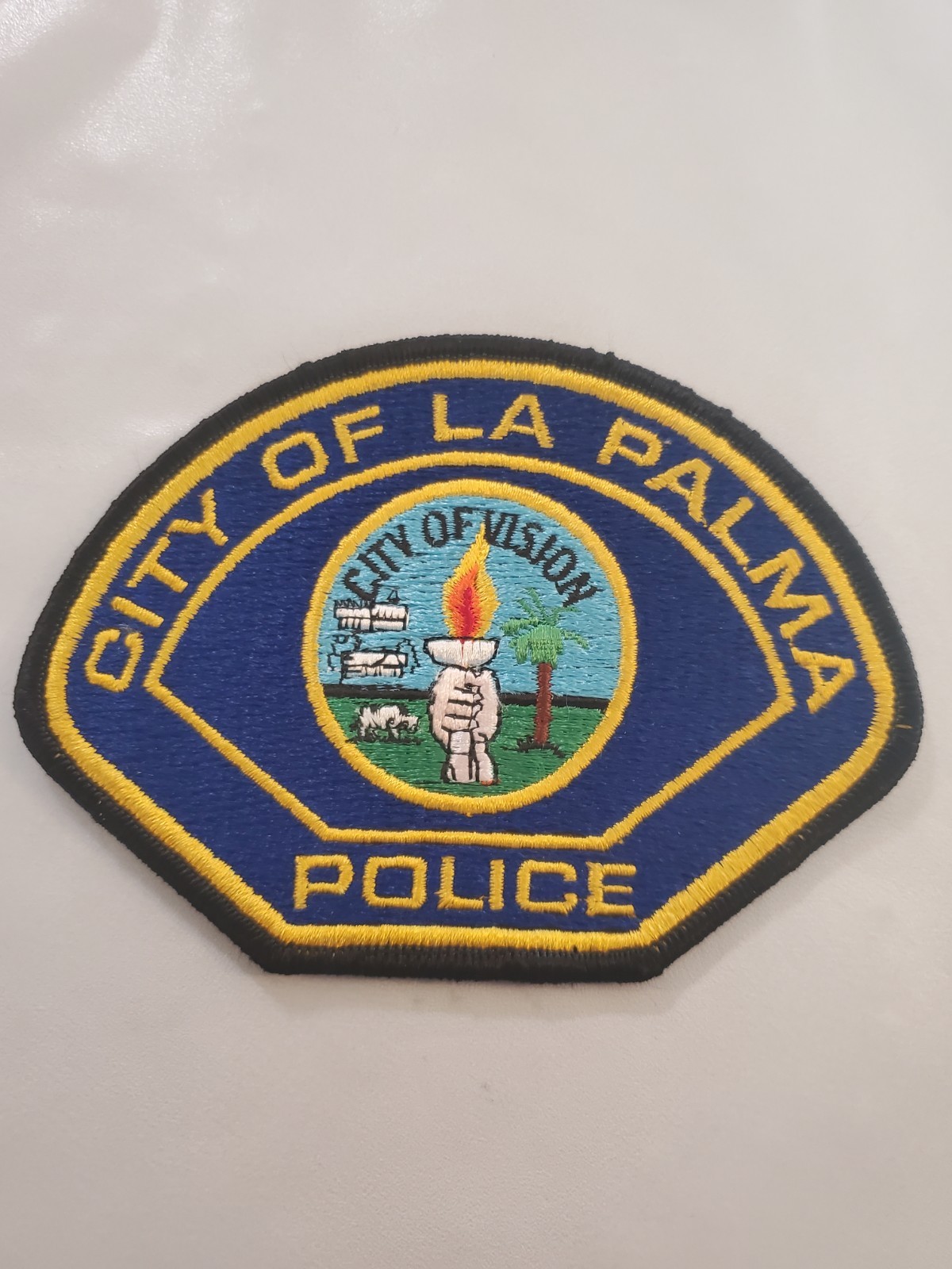 Vintage La Palma Police Department in Orange County, California