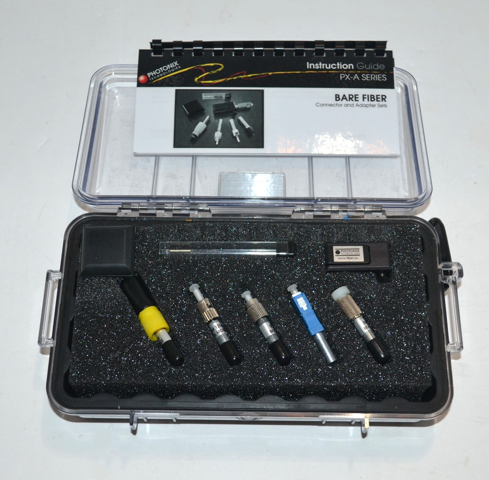 Bare Fiber PX-A301 Connector And Adapter Set