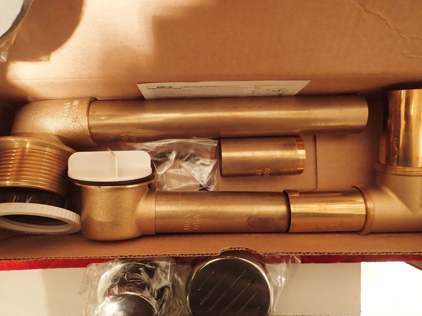 AB&A - Classic Waste Overflow Test - Kit - ABA14217CS17HF