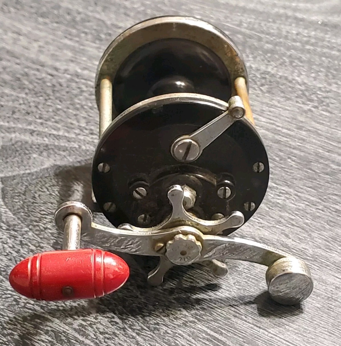 Vintage Penn No. 155 Saltwater Fishing Reel Made in USA Working Condition