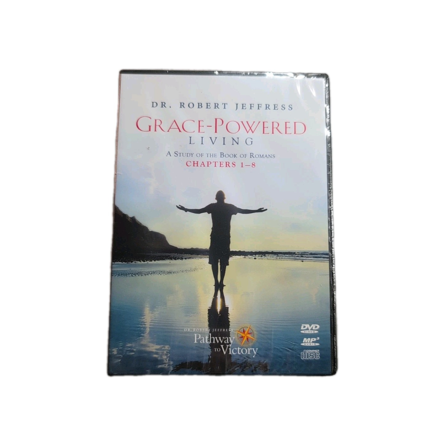Robert Jeffress Grace Powered Living Romans 1-8 on 6 DVD and 4 MP3 CDs SEALED