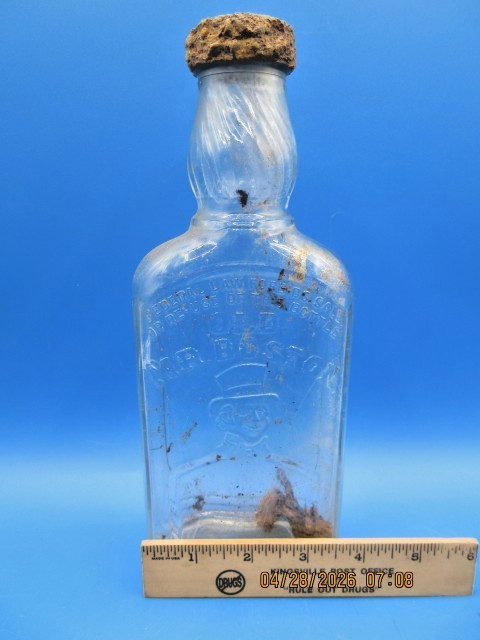 Old Mr Boston Liquor Bottle 1950's Li