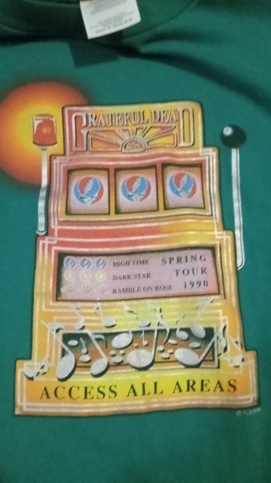Grateful Dead- Spring 1990. Mens Size Medium Tshirt, Never Worn! Rare!