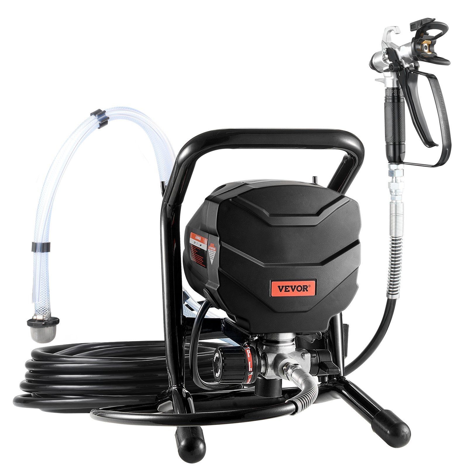 650W Stand Airless Paint Sprayer Electric Paint Sprayer Machine 3000PSI 7/8HP