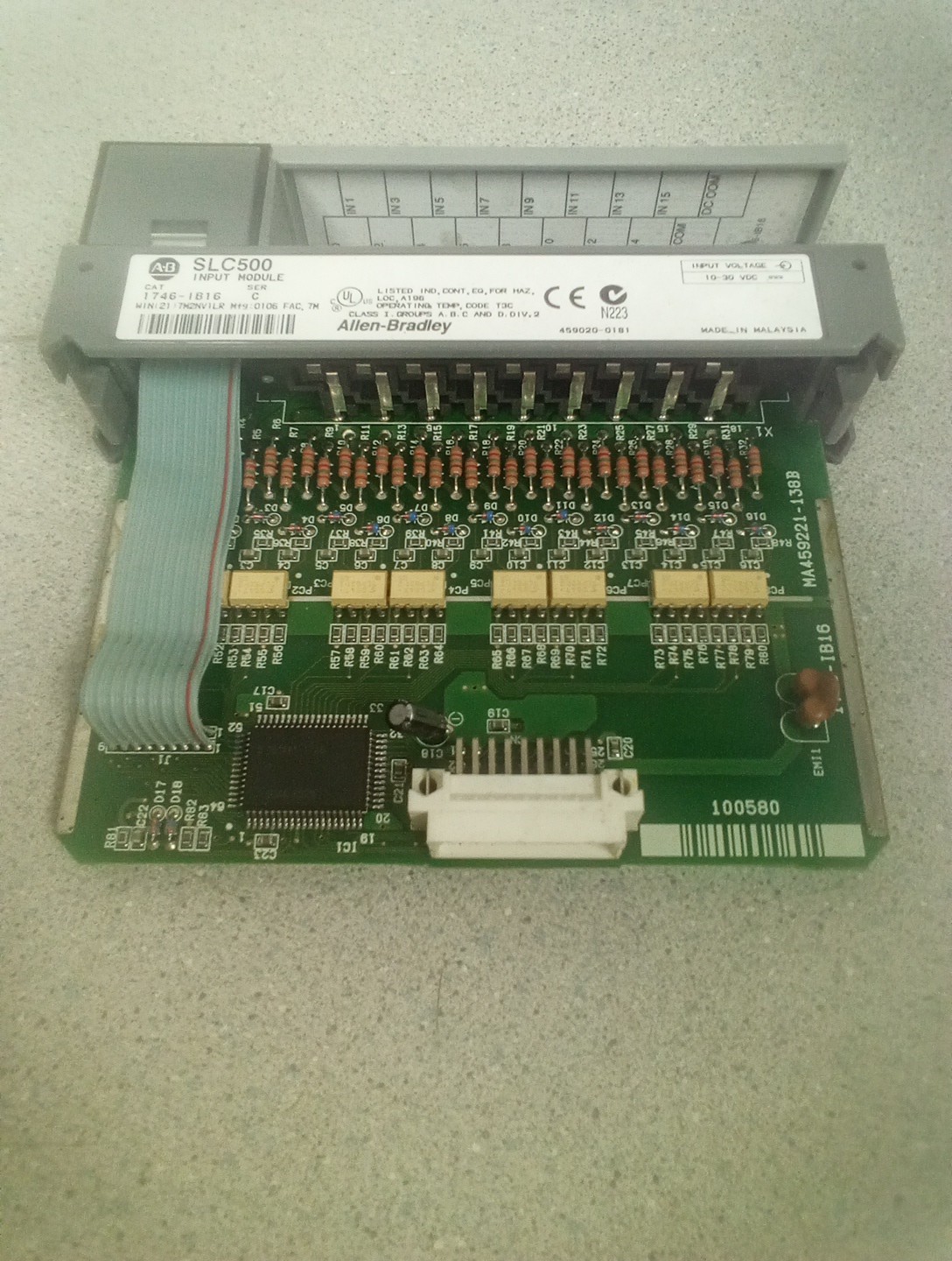Allen-Bradley SLC500 Input Module 1746-1B16 SER. C