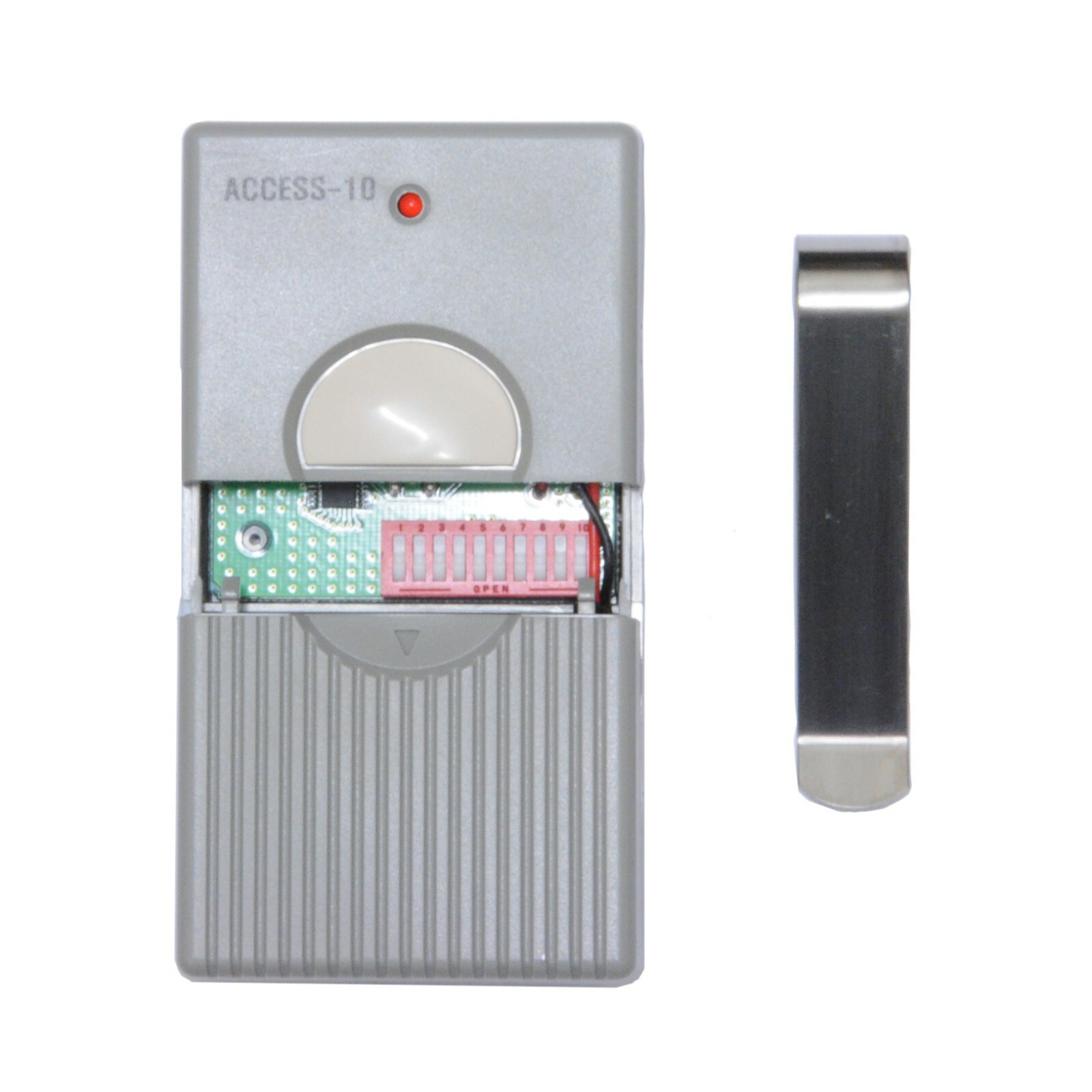 Access 10 Digit Codes Dip Switch Remote Garage Gate Opener 300Mhz