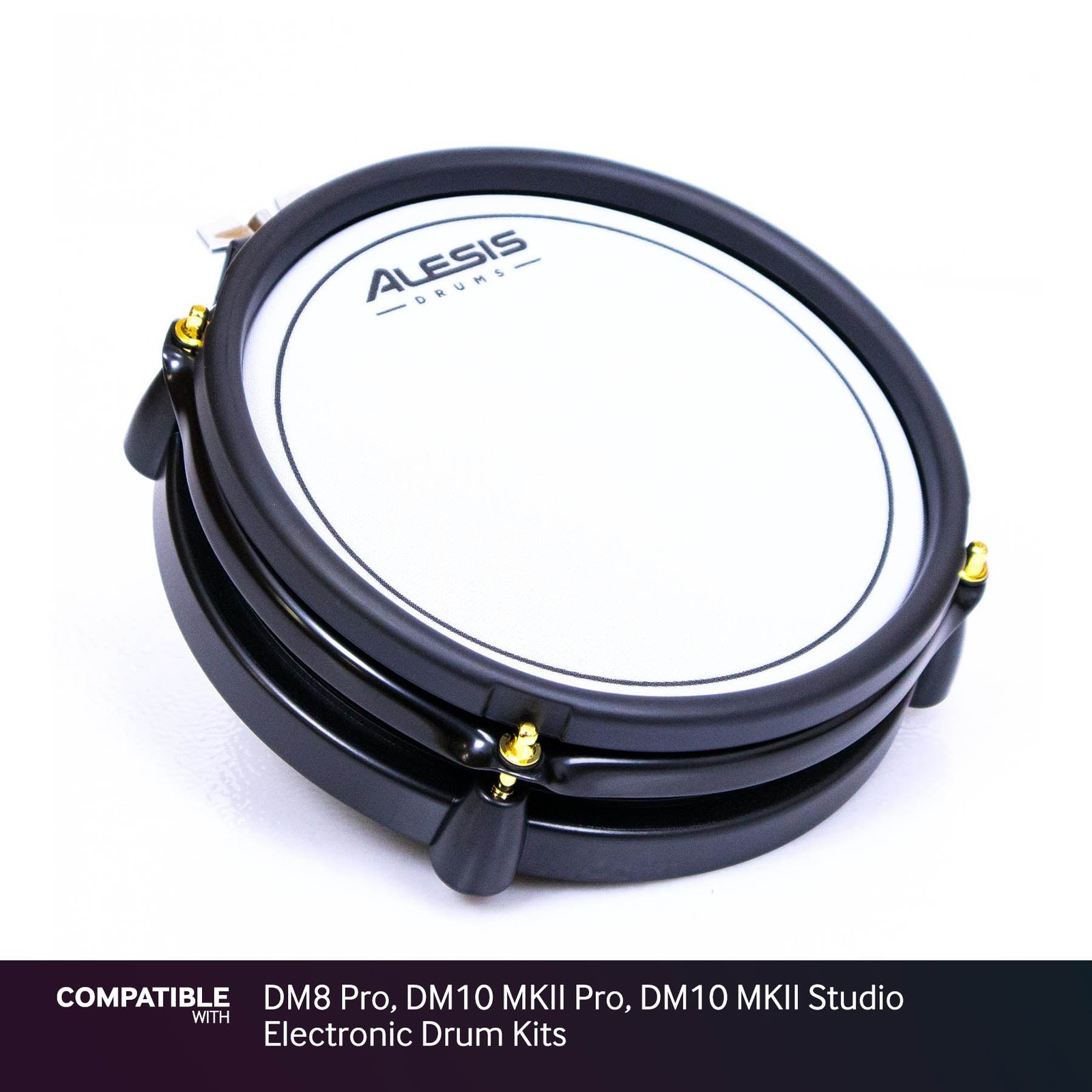 Alesis 8" Dual-Zone Drum Pad for DM8 Pro, DM10 MKII Pro, DM10 MKII Studio