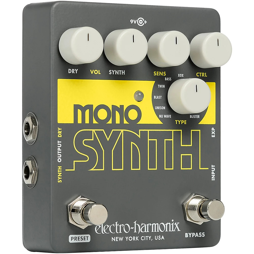ElectroHarmonix Guitar Mono Synth Effects Pedal