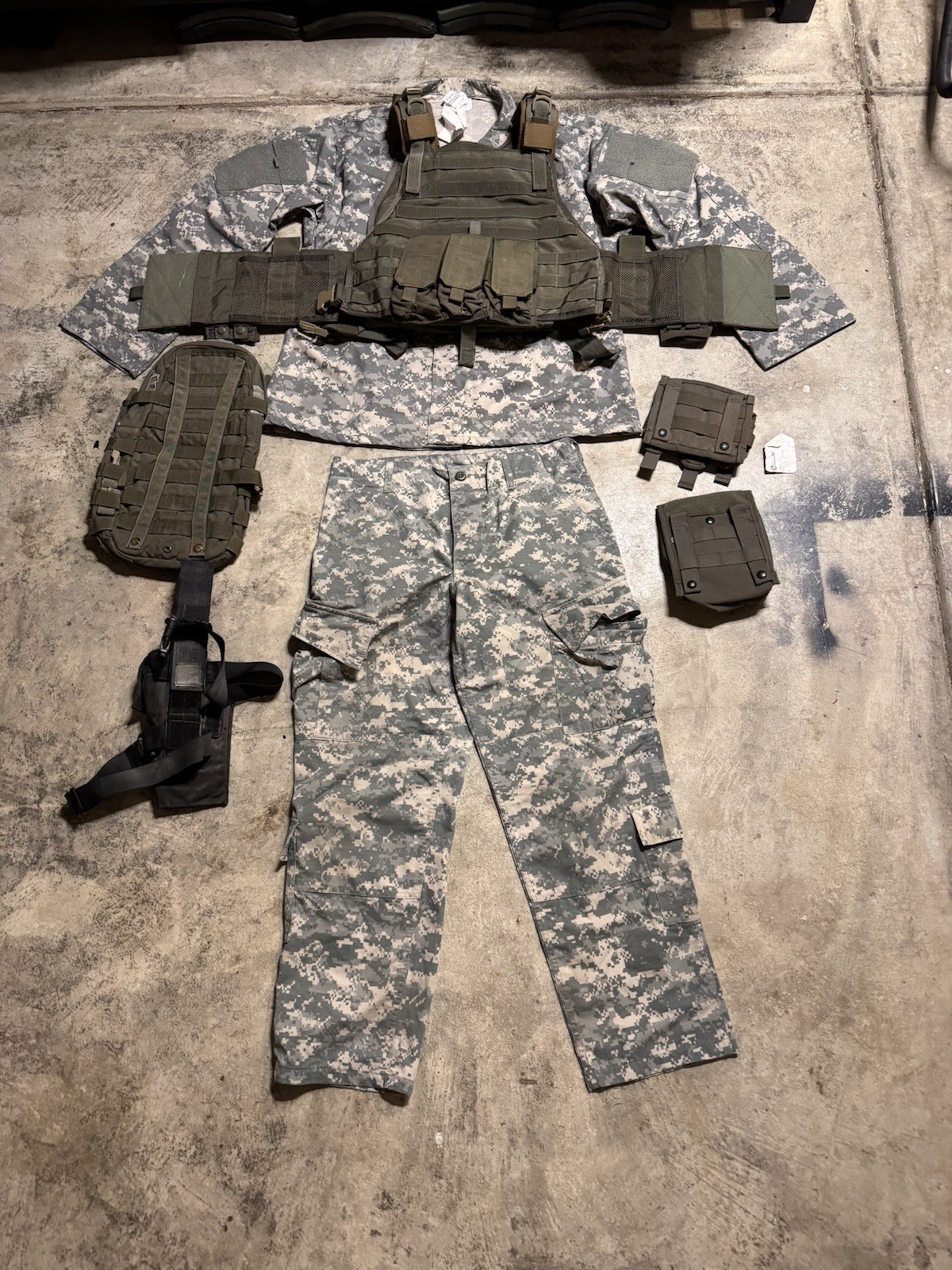 Eagle Industries MBAV Plate Carrier Green L/XL DELTA CAG SOF SURPLUS Loadout MAP