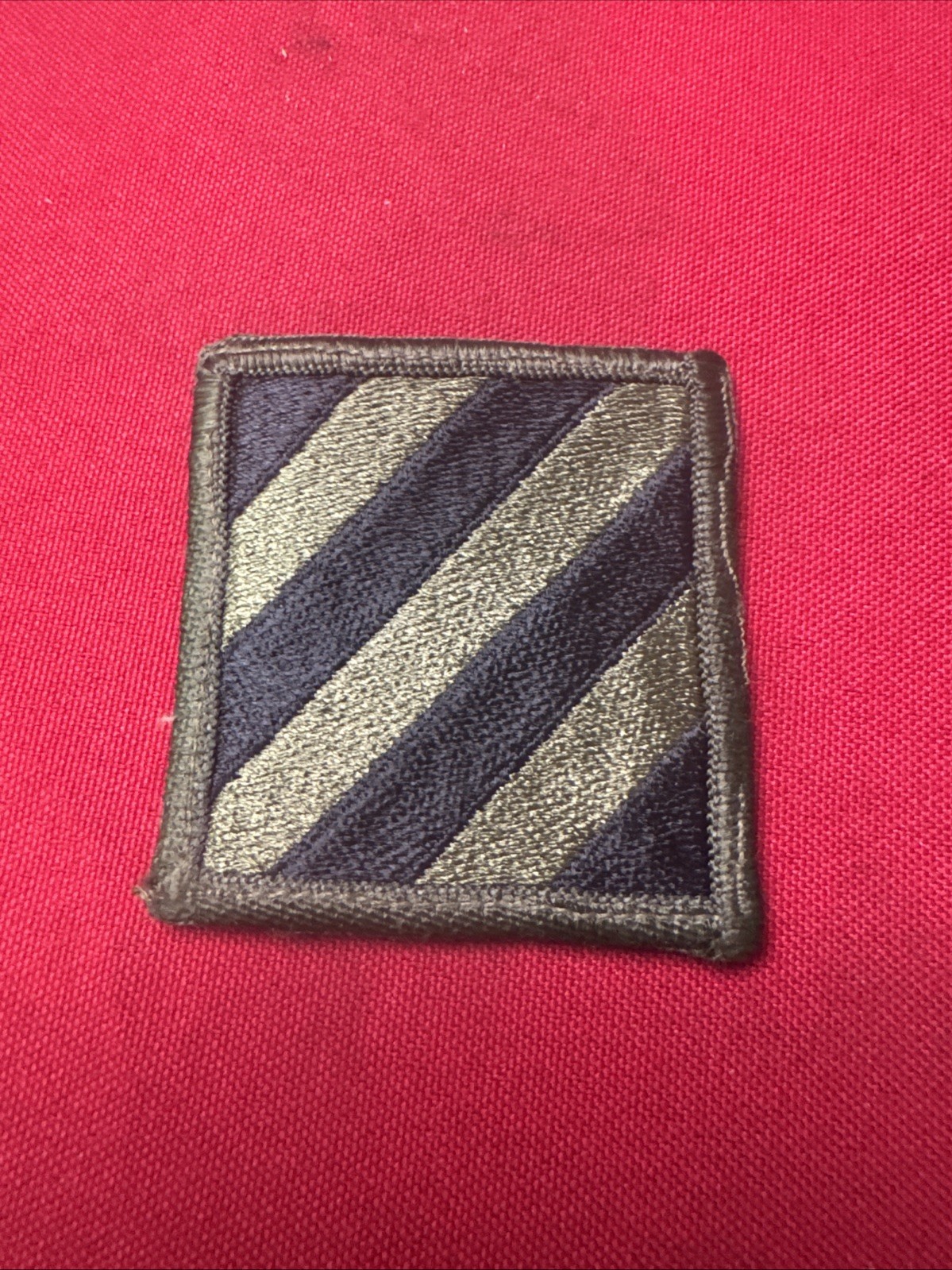 US Army 3rd Infantry Division Subdued Patch Sew On E827