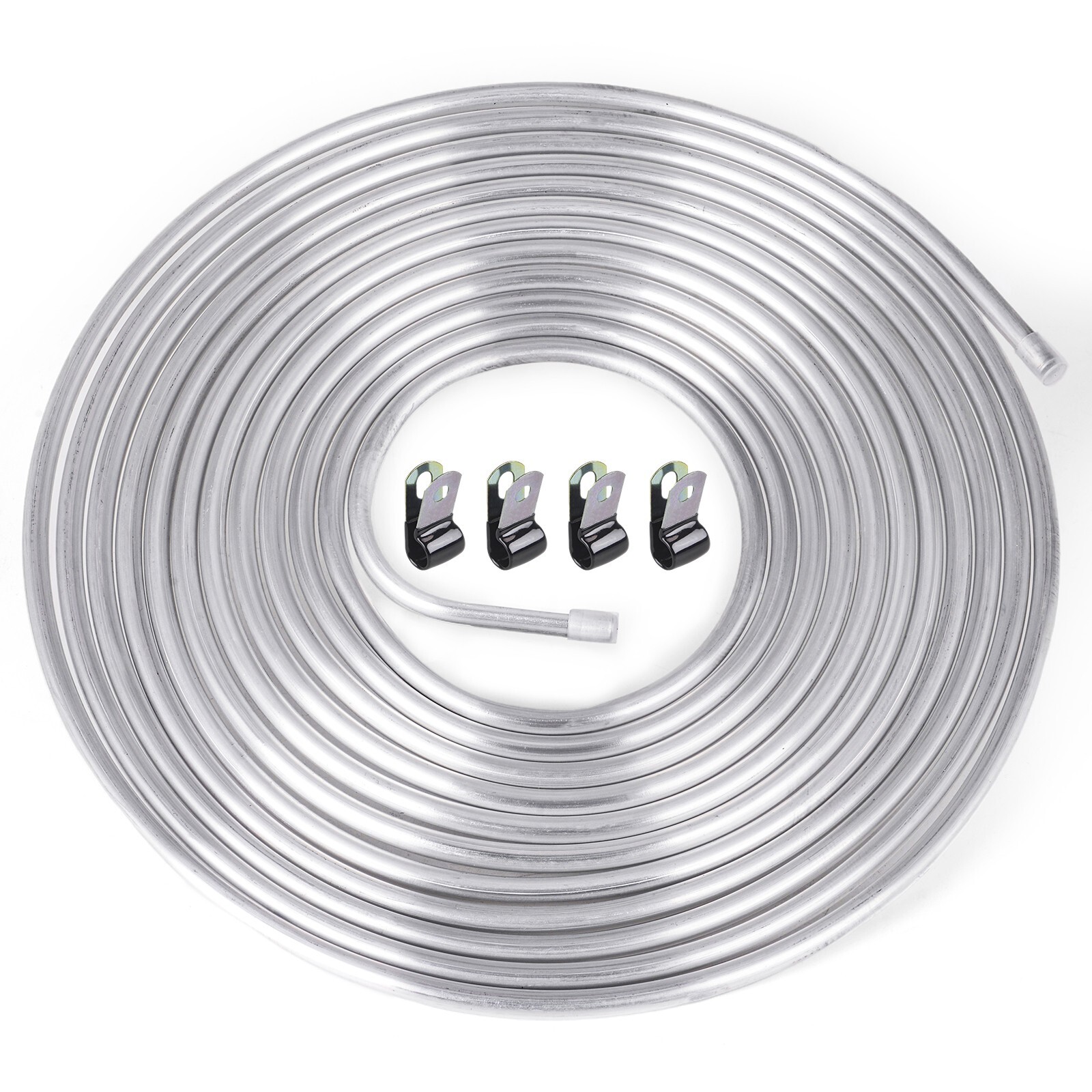 5/16" OD Aluminum Hard Fuel Line 10 Feet Hardline Tube Thickness is 0.039"