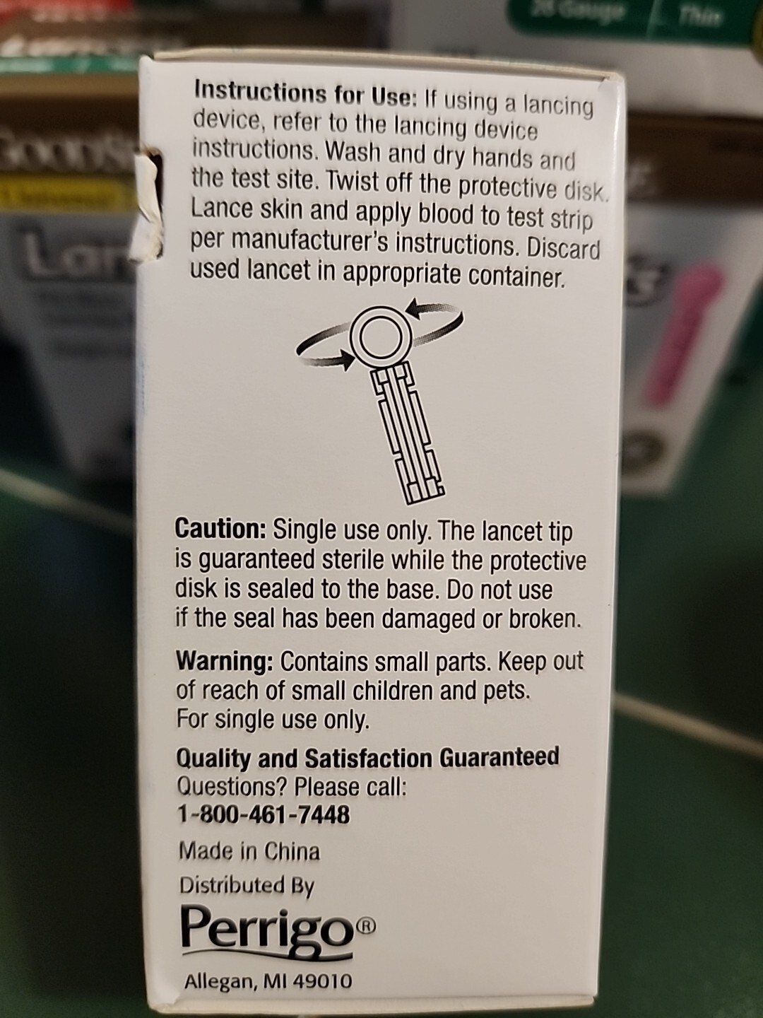 Good Sense Single Use Lancets (4) 100ct Boxes 26 Guage Thin
