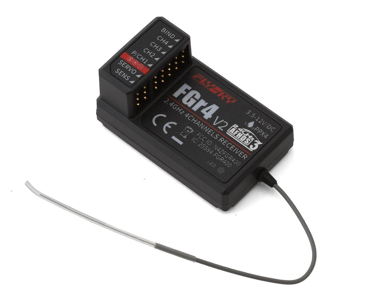 FlySky FGR4 - FGr4 4-Channel AFHDS3 2.4GHz Receiver (Noble NB4)