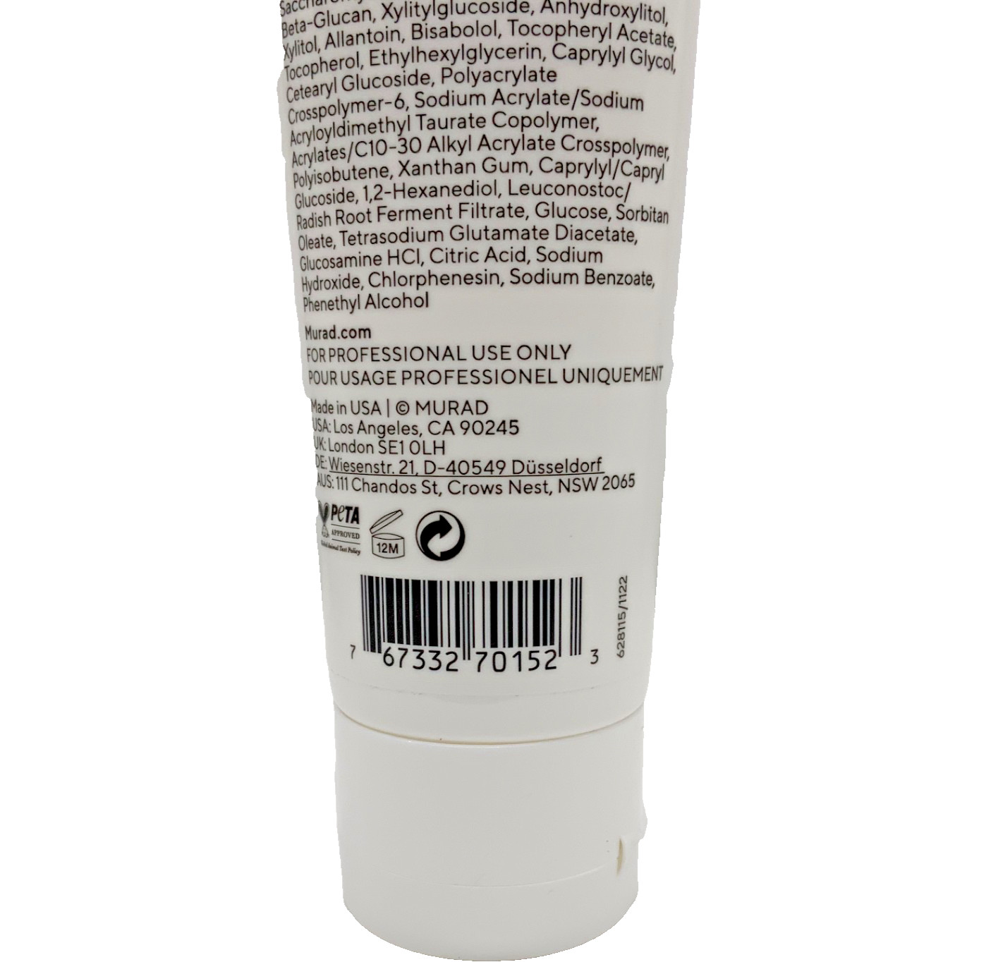 Murad Hydro-Dynamic Ultimate Moisture 4.3oz Large Processional Size Sealed