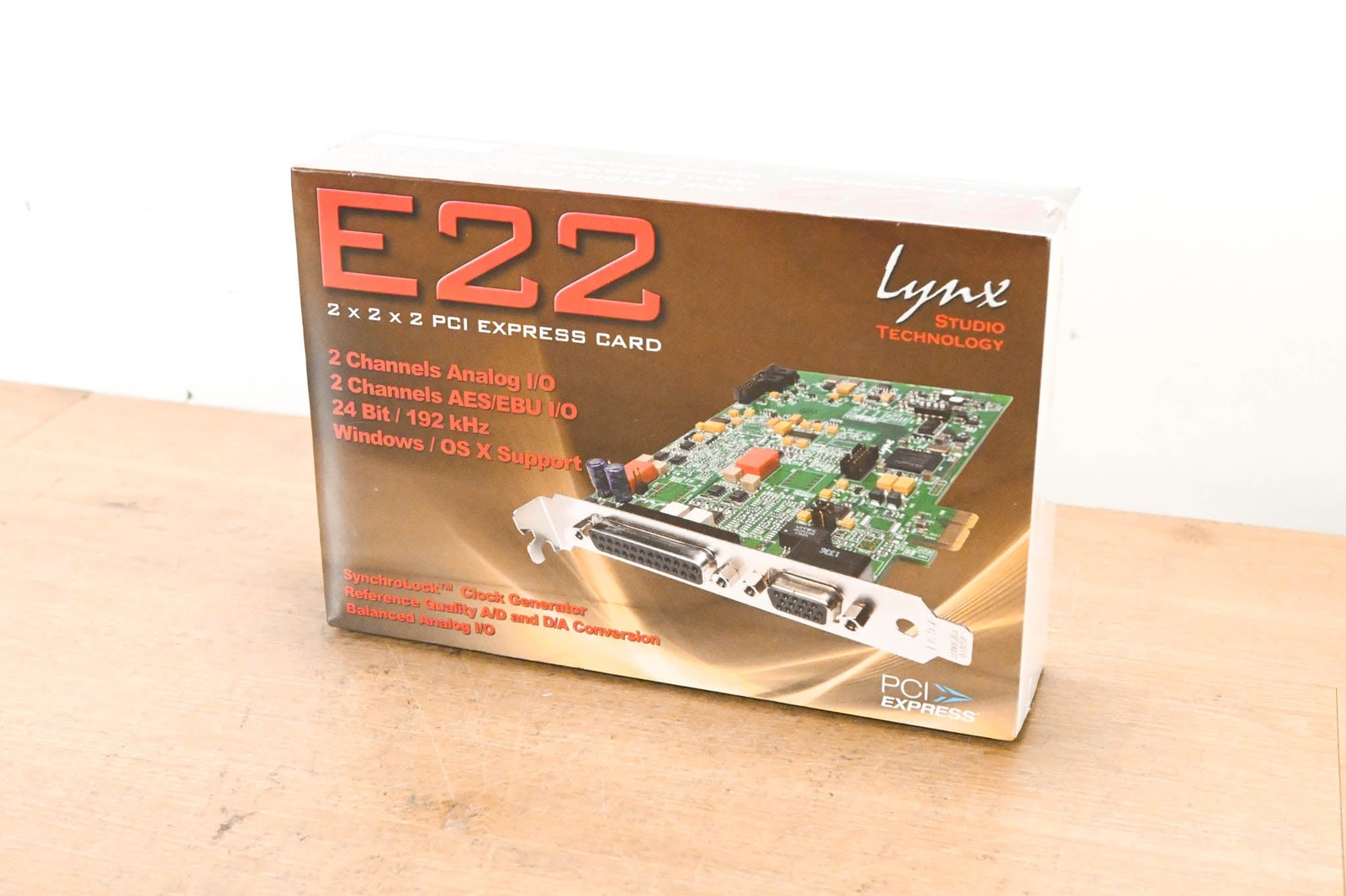 Lynx Studio Technology E22 PCIe Audio Interface Card CG013ZR