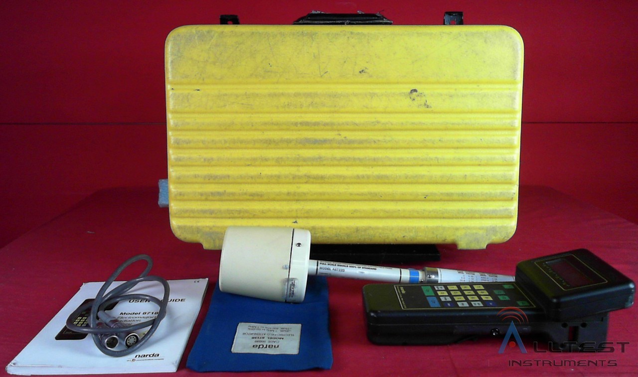 Narda 8718B RF Survey Meter With A8722D (0976)