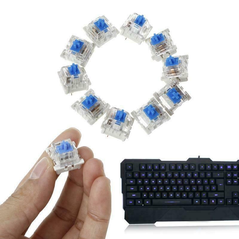 For Cherry MX Blue Tactile Switch Mechanical Keyboard Switch Replacement Lot