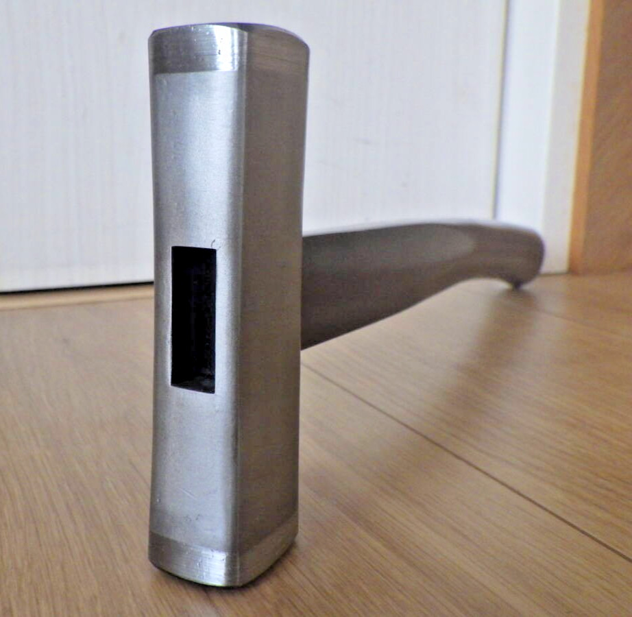 Maruzo Japanese Hammer Genno Square Shape Ebony 570g Unused