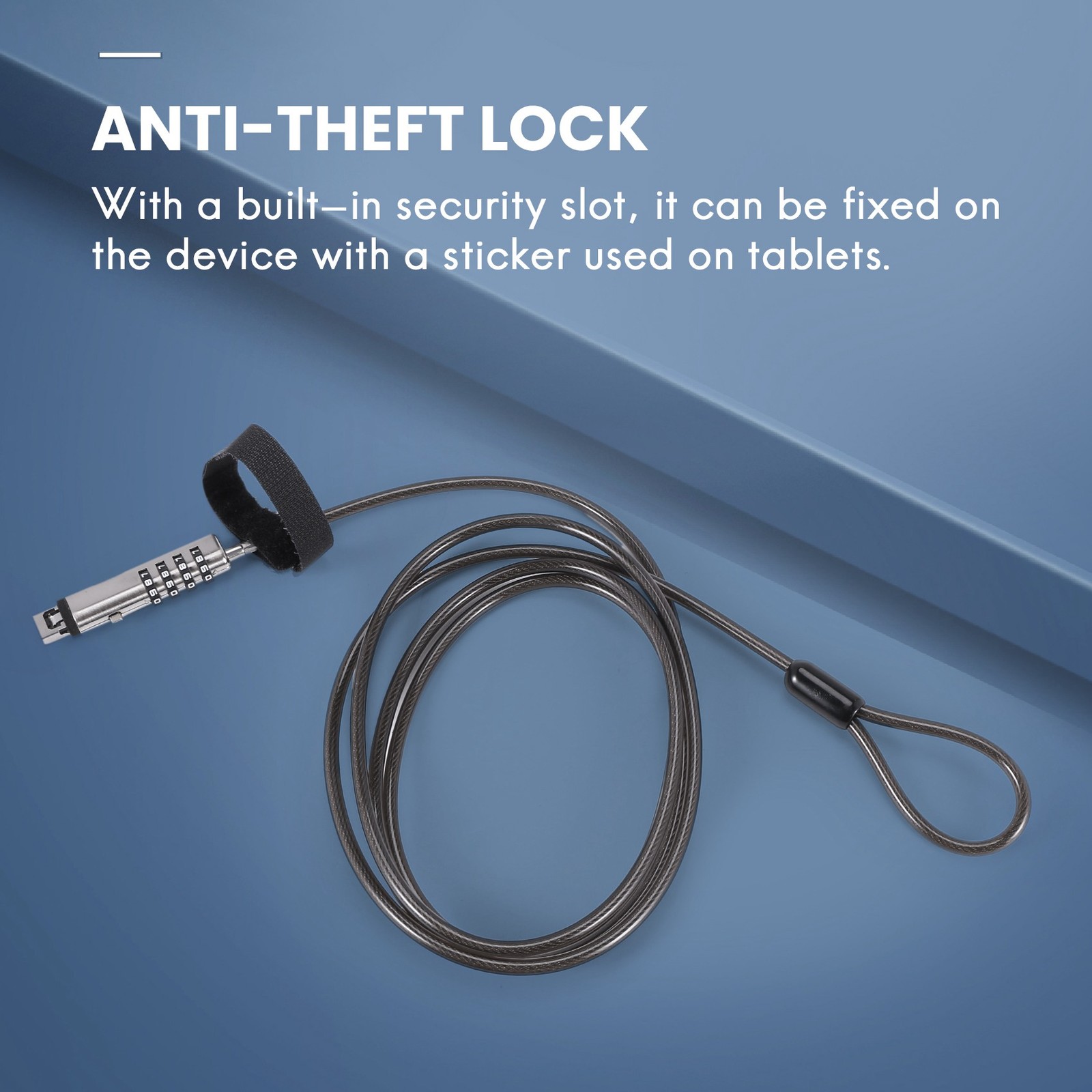 Security USB Password -Theft Lock, for Theft Function on Laptop, Tablet,4165