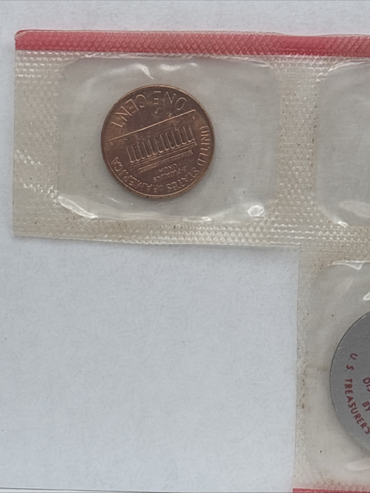 1959 Denver Mint UNCIRCULATED Set Missing Half - 90% silver quarter & dime