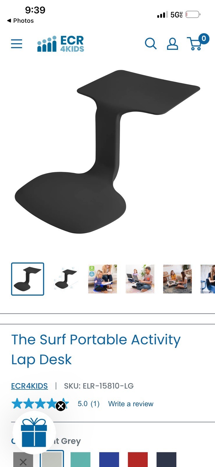 The Surf Portable Activity Lap Desk
