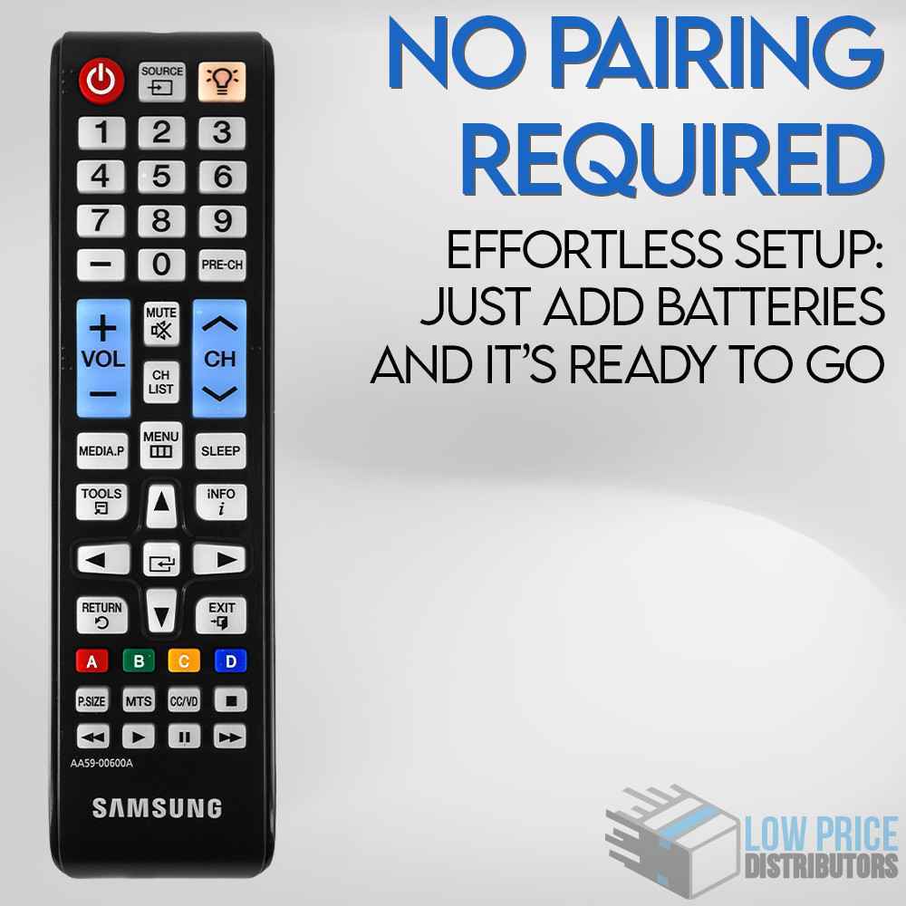 Genuine Samsung AA59-00600A Remote Control w/ Backlight Button UN40EH5000