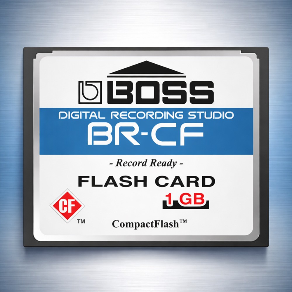 Boss BR-CF 1GB CompactFlash Card Compatible with BR-600, BR-864, BR-900CD