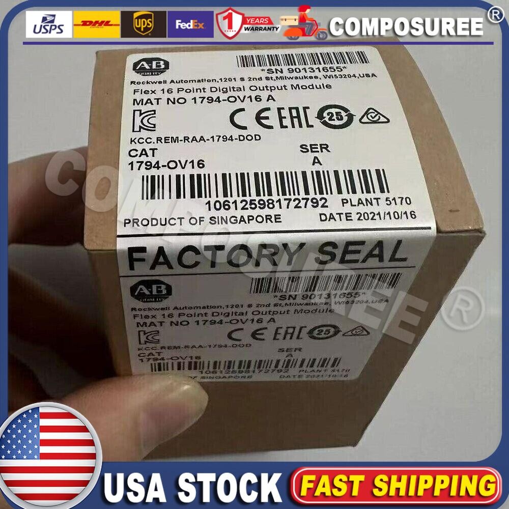 1P New Sealed 1794-OV16 / A Flex 16 Point Digital Output Module 1794OV16 USA