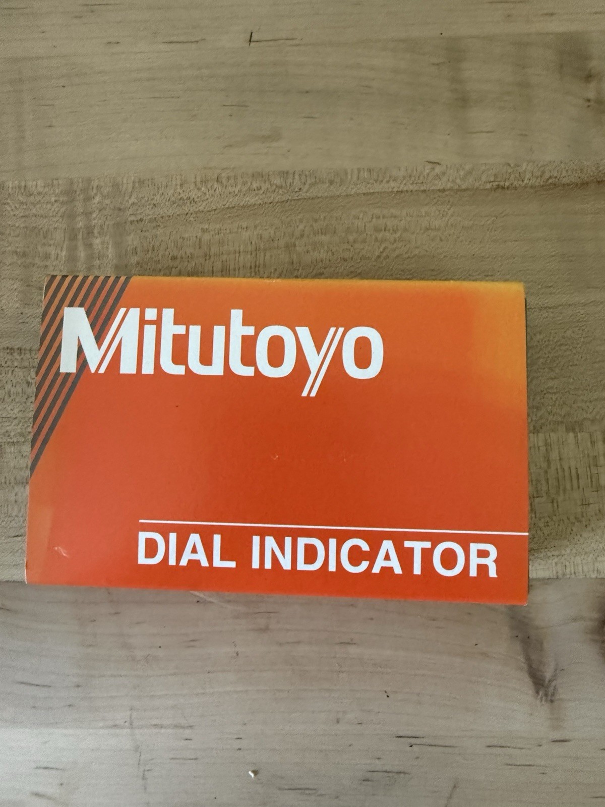 Mitutoyo Dial Indicator Kit w/ Case Indicator Type MPN 513-515T