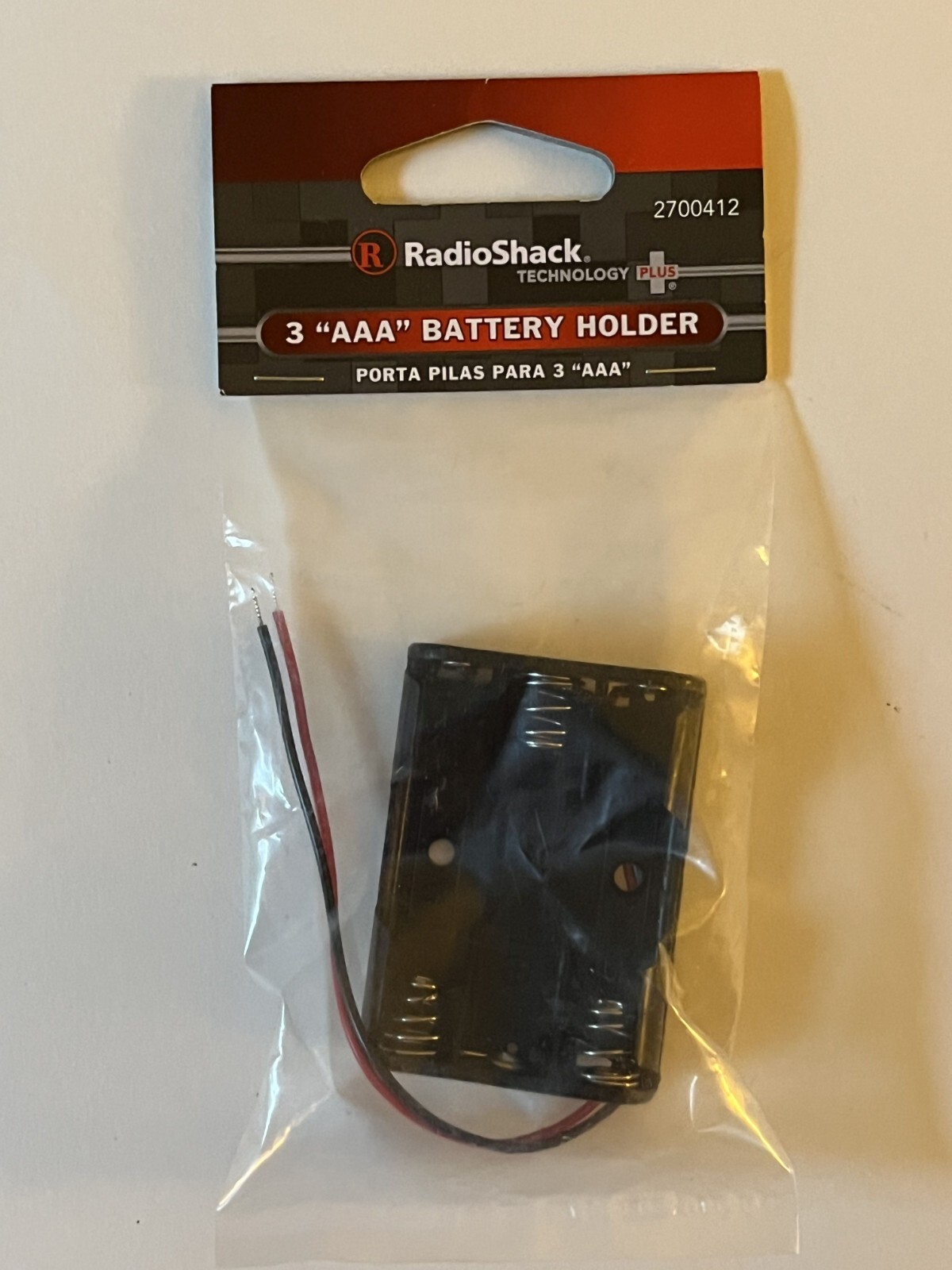 Radio Shack 3 AAA Battery Holder 270-0412 🔥NEW NOS💥