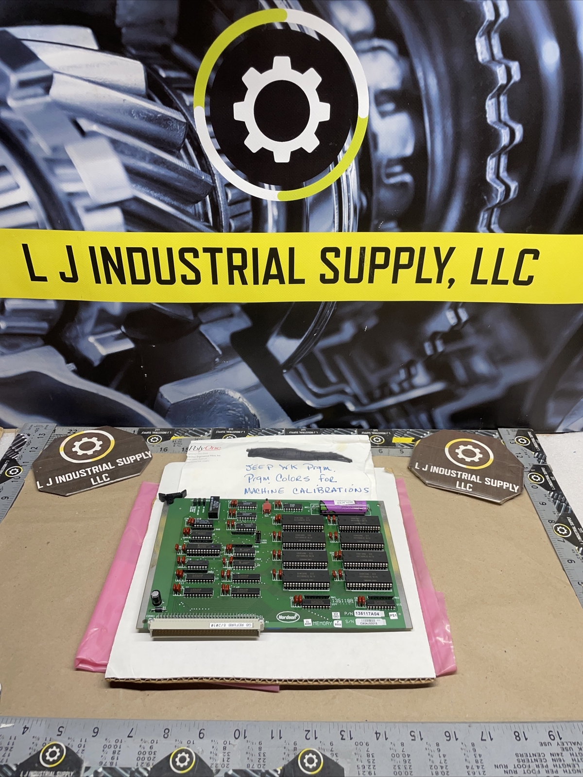 NORDSON 135117A04 Memory Board_PROFESSIONALLY REFURBISHED_WARRANTY_FAST SHIP!