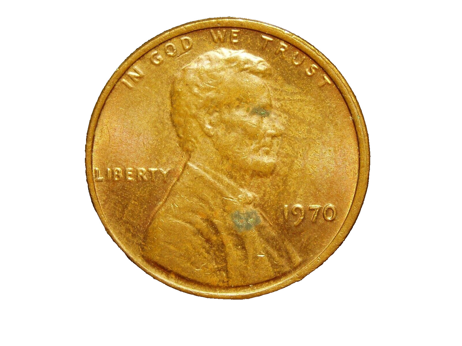 1970  LINCOLN MEMORIAL CENT #50